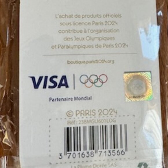 NWT OFFICIAL KEYCHAIN EIFFEL TOWER & LOGO PARIS 2024 OLYMPIC GAMES COLLECTOR - Picture 12 of 12